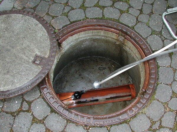 Einsetzen der abbiegefähigen Kamera